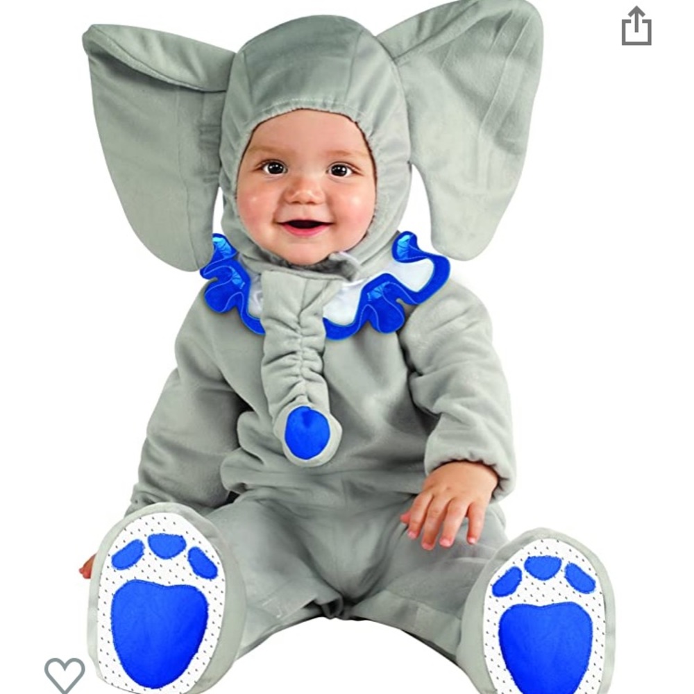 Infant Halloween costume.
